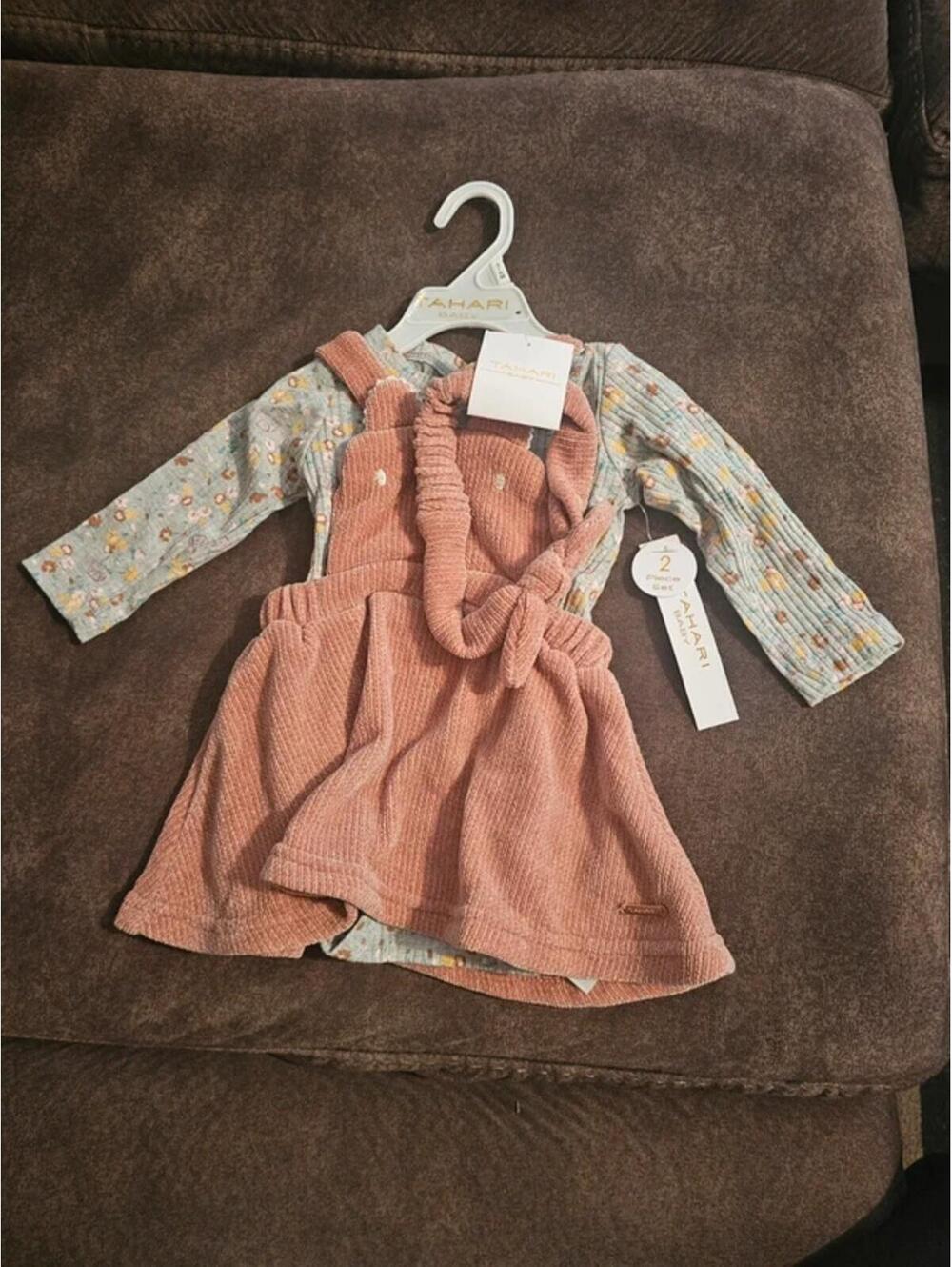 Tahari Baby Girl Set 3/6mons